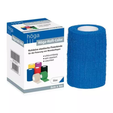 HÖGA-HAFT Barevná fixační páska 8 cm x 4 m modrá, 1 ks
