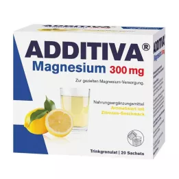 ADDITIVA Hořčík 300 mg N sáčky, 20 ks