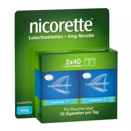 NICORETTE freshmint 4 mg pastilky lisované, 80 ks
