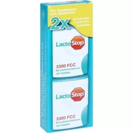 LACTOSTOP 3,300 FCC Tablety Click Dispenser Dop.Pa., 2x100 ks