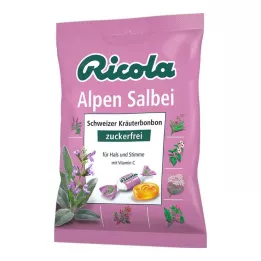 Ricola šalvěj alpská bez cukru, 75 g
