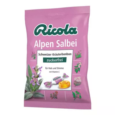 Ricola šalvěj alpská bez cukru, 75 g