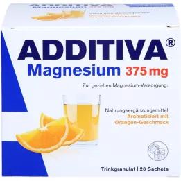 ADDITIVA Hořčík 375 mg sáčky Orange, 20 ks