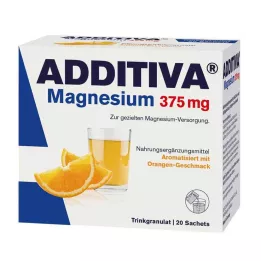 ADDITIVA Hořčík 375 mg sáčky Orange, 20 ks