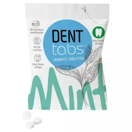 Zubní pasta Denttabs tablety stévie-máta bez fluoridu, 125 kusů