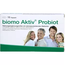 BIOMO Active Probiot Capsules, 15 kapslí