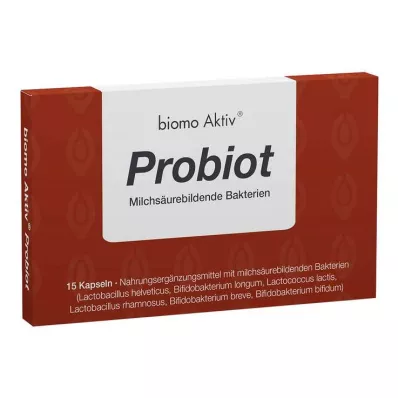 Biomo Active Probiot kapsle, 15 ks