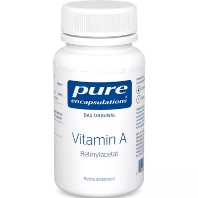 PURE ENCAPSULATIONS Vitamin A retinyl acetát v kapslích, 60 ks