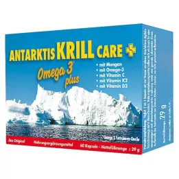 ANTARKTIS Krill Care Capsules, 60 kapslí