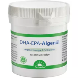 DHA-EPA-Olej z mořských řas Dr.Jacobs kapsle, 60 ks