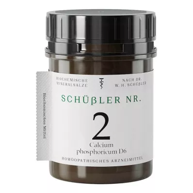 Schüssler No.2 Calcium phosphoricum D 6 tablet, 1000 kusů