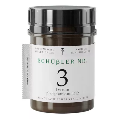 Schüssler No.3 Ferrum phosphoricum D 12 tablet, 400 ks