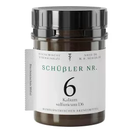 SCHÜSSLER No.6 Kalium sulphuricum D 6 tablet, 400 ks