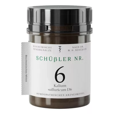 Schüssler No.6 Kalium sulfuricum D 6 tablet, 1000 ks