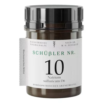 Schüssler č. 10 Sodium sulfuricum D 6 tablet, 400 ks