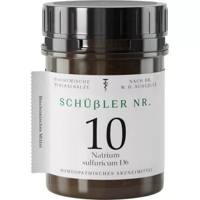 SCHÜSSLER NR.10 Natrium sulphuricum D 6 tablet, 1000 ks