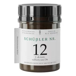 SCHÜSSLER č. 12 Calcium sulphuricum D 6 tablet, 400 ks