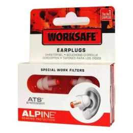 ALPINE WORKSAFE Špunty do uší, 2 ks