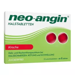 NEO-ANGIN Pastilky do krku třešeň