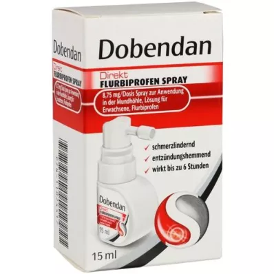 DOBENDAN Přímý flurbiprofen sprej 8,75 mg/dos.ústa, 15 ml