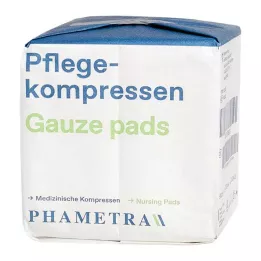 PFLEGEKOMPRESSEN Netkaná textilie 10x10 cm nesterilní 4násobná, 100 ks