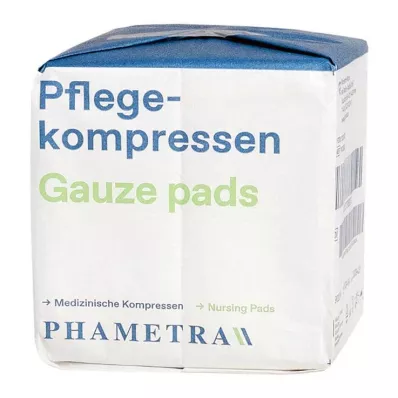 PFLEGEKOMPRESSEN Netkaná textilie 10x10 cm nesterilní 4násobná, 100 ks