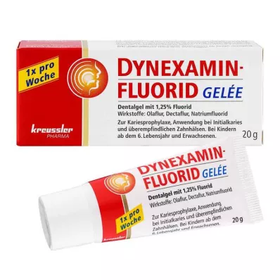 Dynexamine fluorid želé zubní gel, 20 g