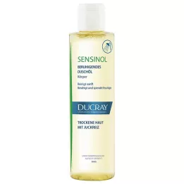 DUCRAY SENSINOL Zklidňující čisticí olej/sprchový olej, 200 ml