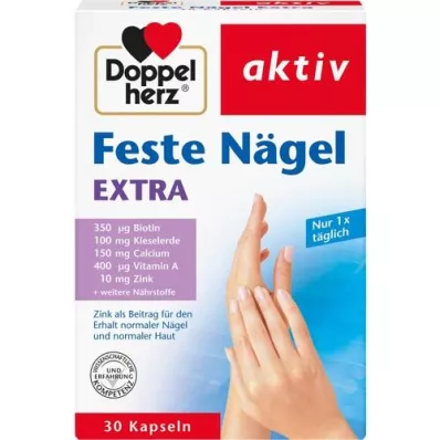 DOPPELHERZ Kapsle Firm Nails Extra, 30 ks