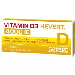 VITAMIN D3 HEVERT 4 000 I.U. tablet, 30 ks