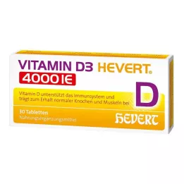 Vitamin D3 Hevert 4 000 IU tablety, 30 ks