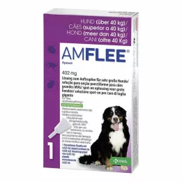 AMFLEE 402 mg spot-on roztok pro velmi velké psy 40-60 kg, 3 ks