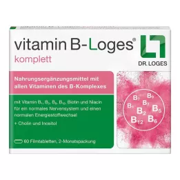 VITAMIN B-LOGES plné potahované tablety, 60 ks