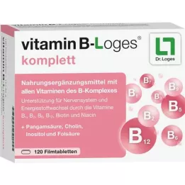 VITAMIN B-LOGES plné potahované tablety, 120 ks