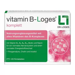 VITAMIN B-LOGES plné potahované tablety, 120 ks