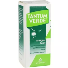 TANTUM VERDE 1,5 mg/ml sprej pro použití v ústní dutině, 30 ml