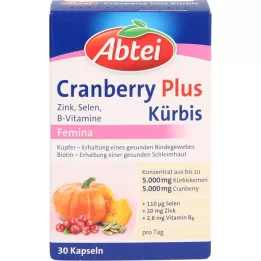 ABTEI Pumpkin Plus Cranberry Capsules, 30 kapslí