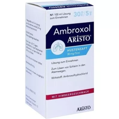 AMBROXOL Aristo sirup proti kašli 30 mg/5 ml Perorální roztok, 100 ml
