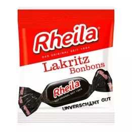 RHEILA Lékořicové bonbóny s cukrem, 50 g