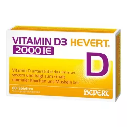 Vitamin D3 Hevert 2 000 IU tablety, 60 ks