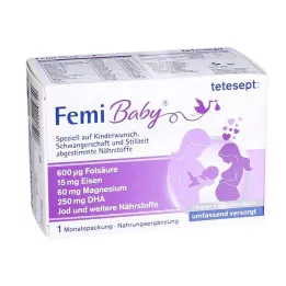 TETESEPT Femi Dětské potahované tablety+měkké tobolky, 2x30 ks
