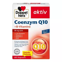 DOPPELHERZ Koenzym Q10+B Vitamíny Kapsle, 60 kapslí
