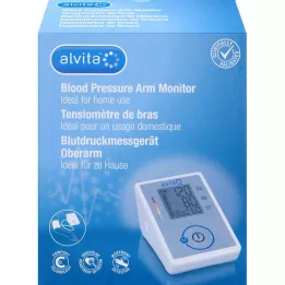 ALVITA Měřič krevního tlaku na paži, 1 ks