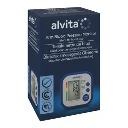 ALVITA Měřič krevního tlaku na paži, 1 ks