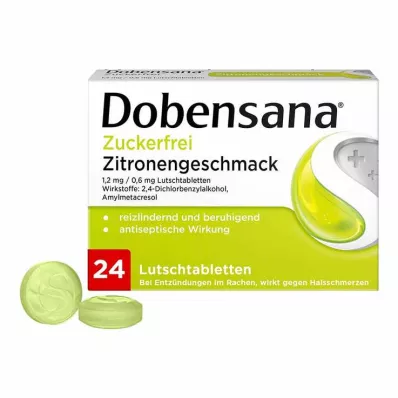 DOBENSANA citron bez cukru sc.1,2mg/0,6mg Lut., 24 ks
