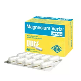 MAGNESIUM VERLA purKaps veganské kapsle pro orální užití, 60 ks