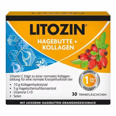 Litozin Šípková + kolagenová láhev na pití, 30X25 ml