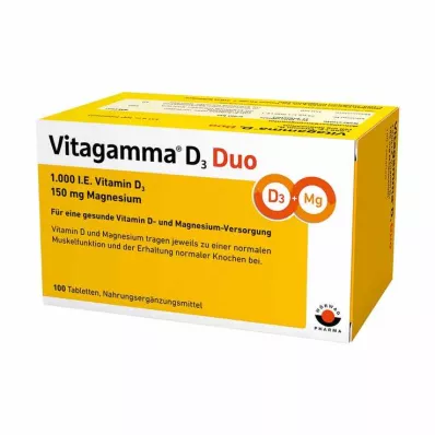 Tablety Vitagamma D3 Duo, 100 ks