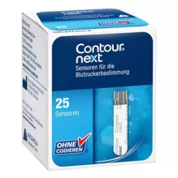 CONTOUR Testovací proužky Next Sensors, 1X25 St