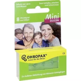 OHROPAX mini silikonové špunty do uší, 8 ks
